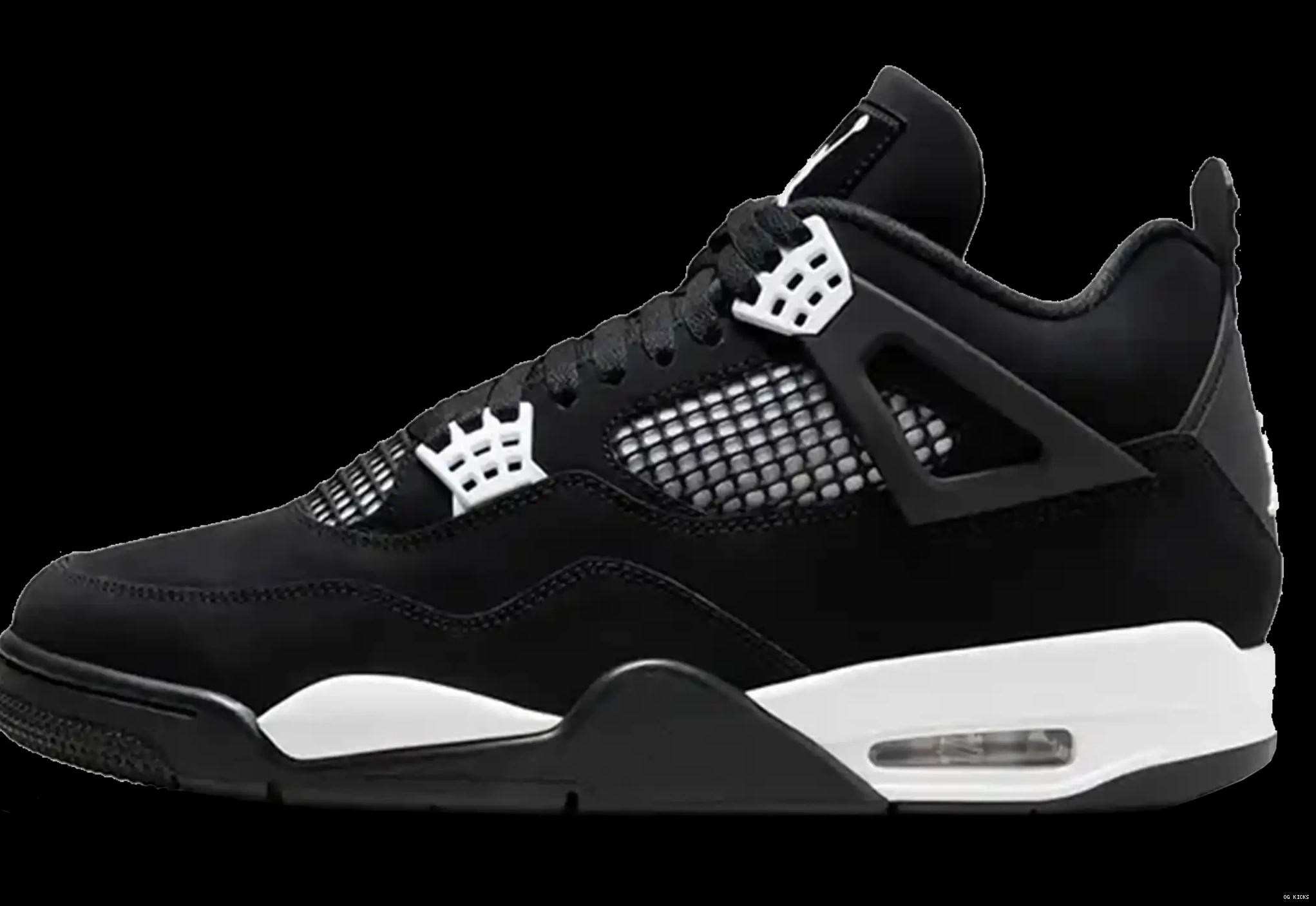 Retro Jordan White 4 Thunder 0502